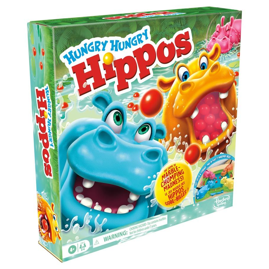 Hungry Hungry Hippos Refresh Board Game