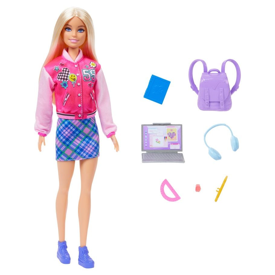 MTTHRG84 Back-to-School Barbie Doll Figures - 4 Piece