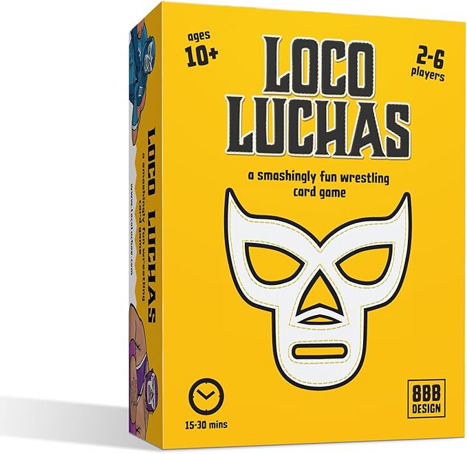 8BBLOLU001 Loco Luchas Card