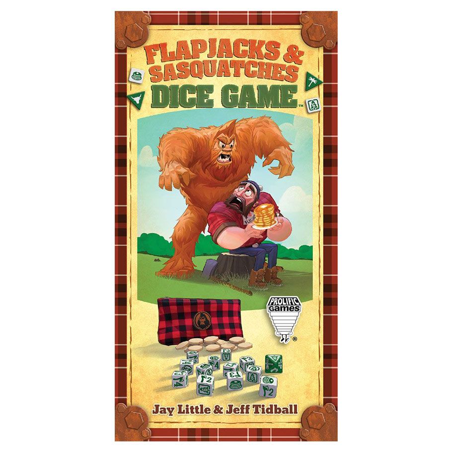 PLF160 Flapjacks & Sasquatches Dice Game - Ages 8 Plus