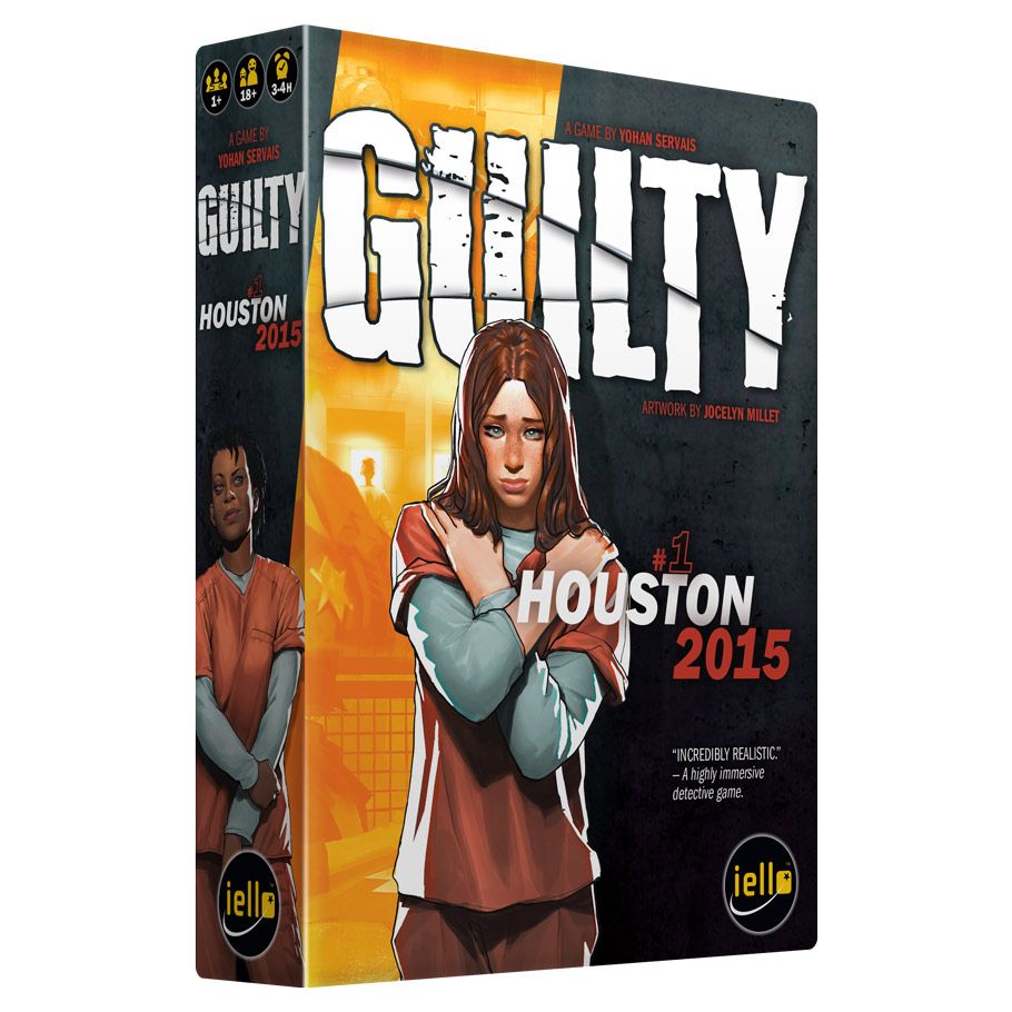 IEL70008 Guilty Houston 2015 Board Game - Ages 18 Plus