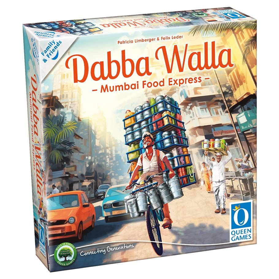 QNG07911 Dabba Walla Board Game - Ages 8 Plus
