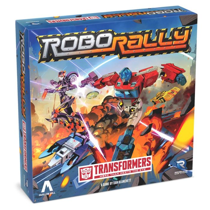 REN02652 Robo Rally Transformers Board Games
