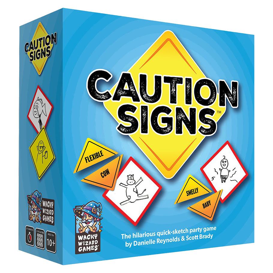 WWGCAU001 Caution Signs Board Game - Ages 10 Plus