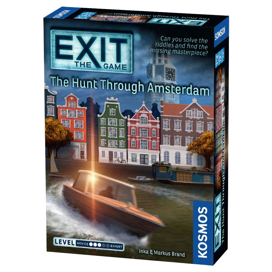 THK692882 EXIT The Hunt through Amsterdam Board Game