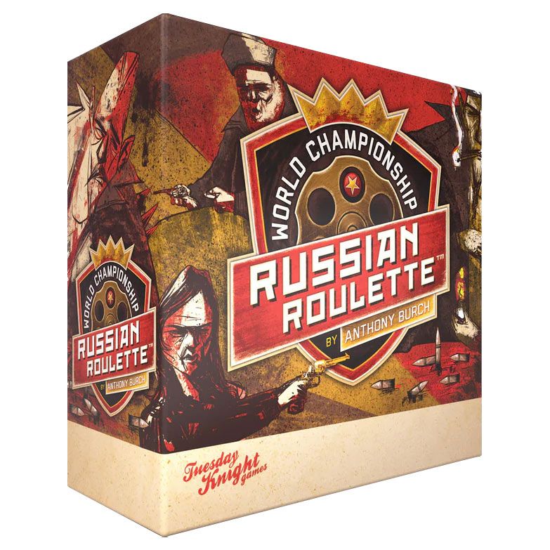 World Championship Russian Roulette Game Card