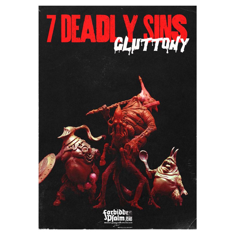SDJFP0031 Forbidden Psalm 7 Deadly Sins Gluttony Book