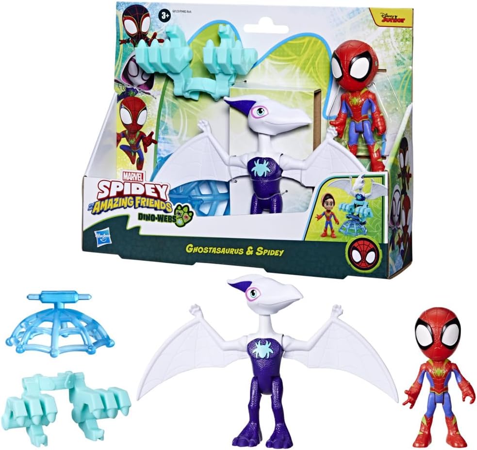 HSBF9478 Spidey & His Amazing Friends Suit & Dino Assortment Figures