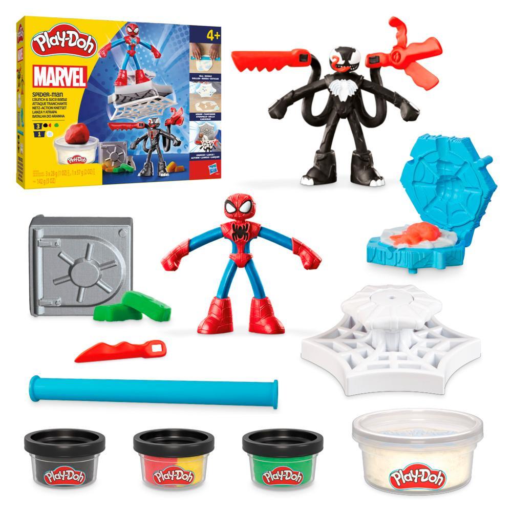 HSBF9827 Play-Doh Marvel Spider-Man Battle Set Toy