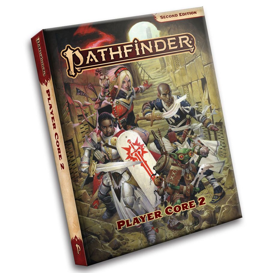 PZO12004-HC Pathfinder 2E Player Core 2 Book