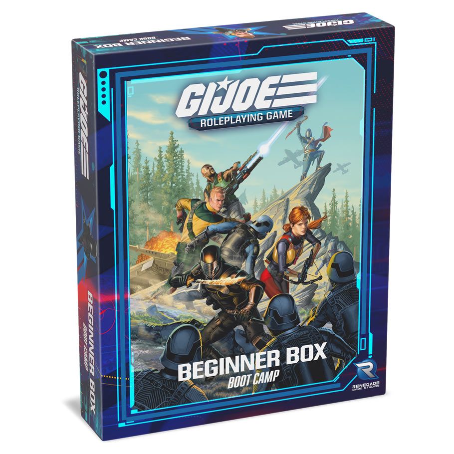 REN02672 G.I. Joe Roleplaying Beginner Boot Camp Game Box