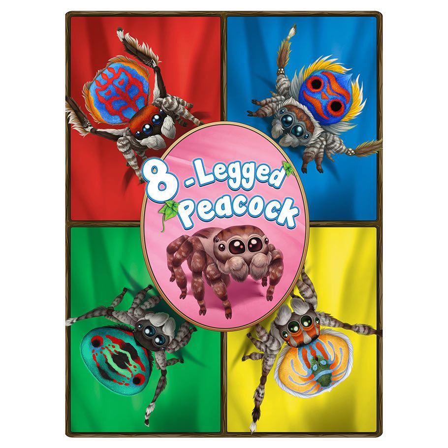 BXW888 8-Legged Peacock Card Game