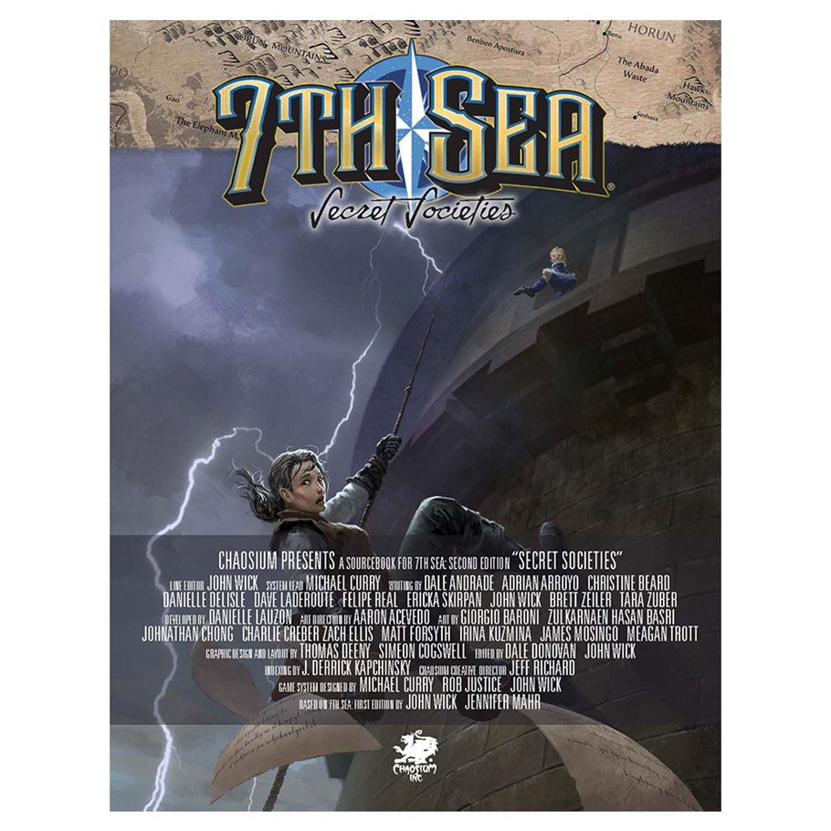7th Sea Secret Societies Book