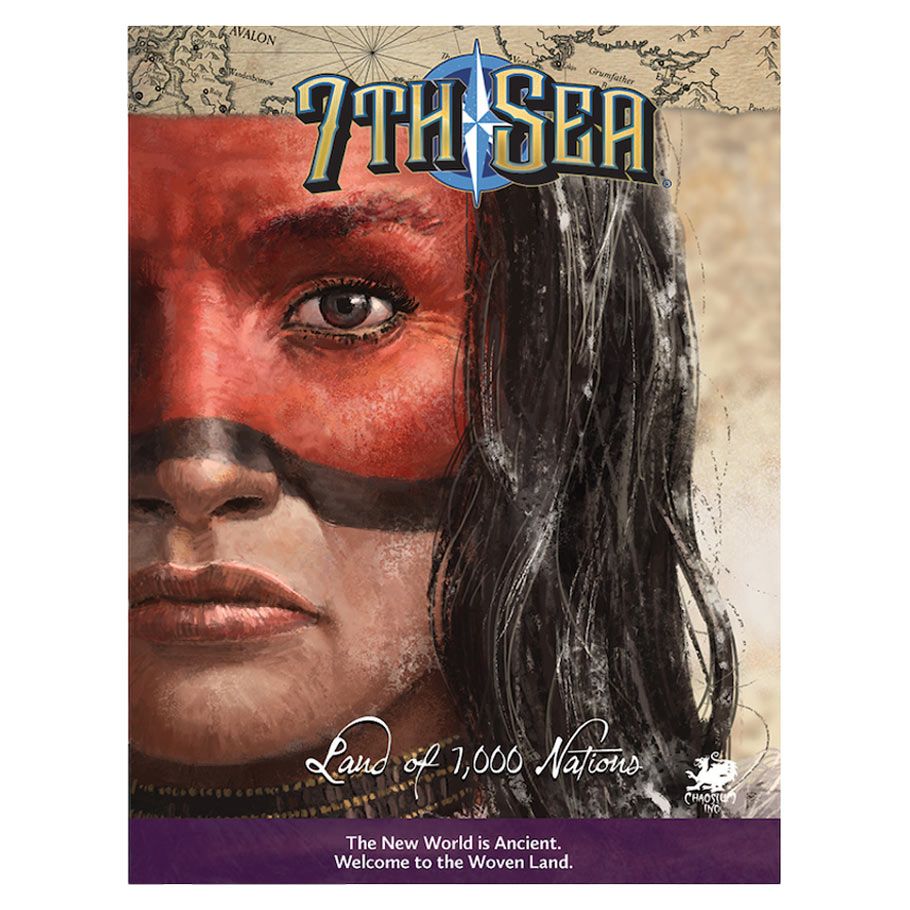 7th Sea Land of 1000 Nations Book