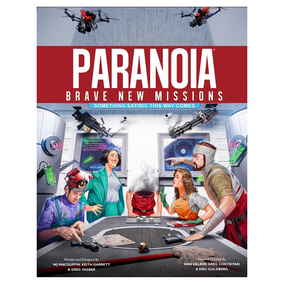 Paranoia Brave   Missions Something Satiric This Way Comes Book