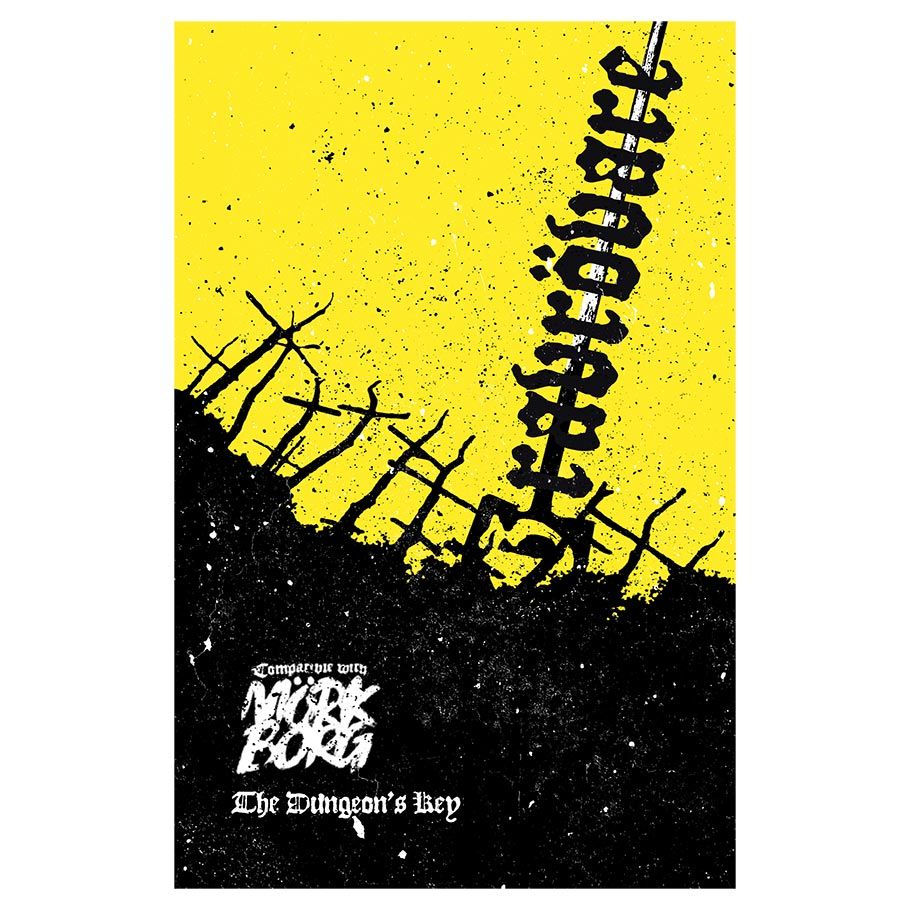 DKY001 Mork Borg Adventure Gravrovare Mork Borg Compatible Graveyard Crawl Book
