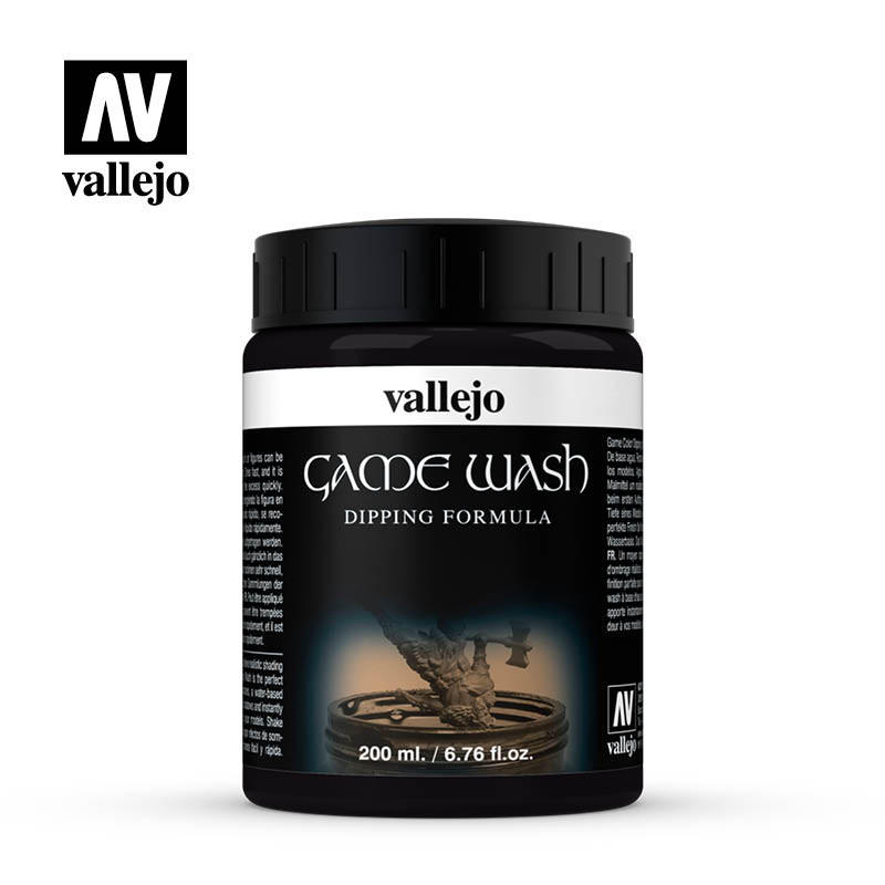 200 ml Game Wash Acrylic Paint - Black