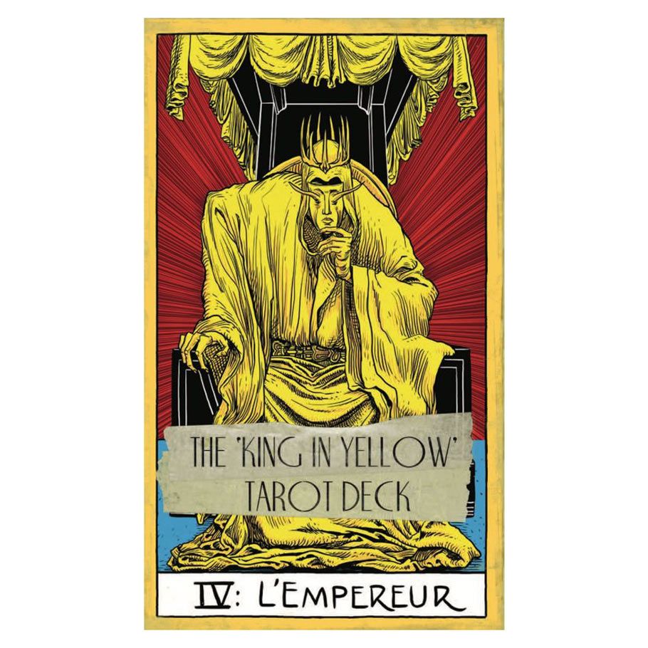 APU8214 The King in Yellow Tarot Deck Books