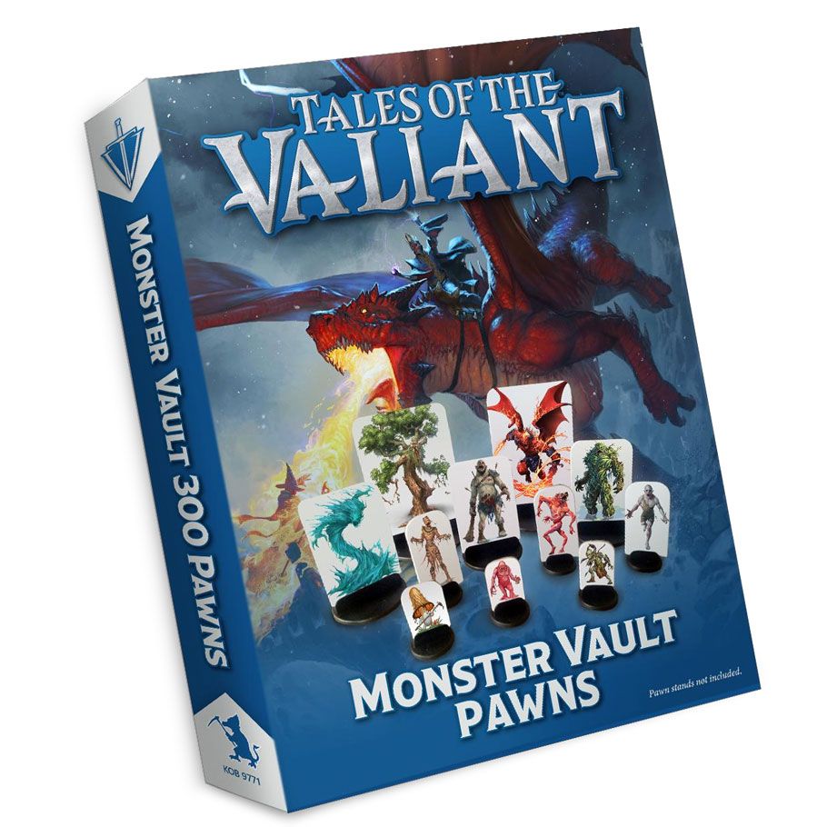 KOB9986 Tales of the Valiant Monster Vault Pawns Books