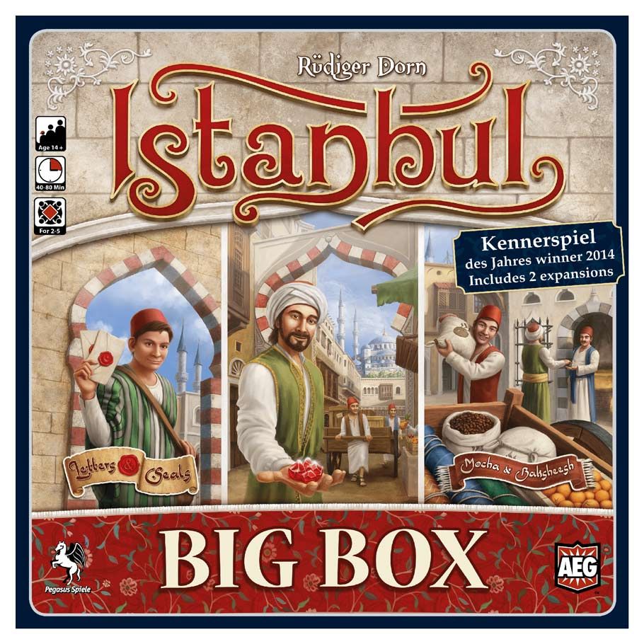 PES55119 Istanbul Big Box Board Game
