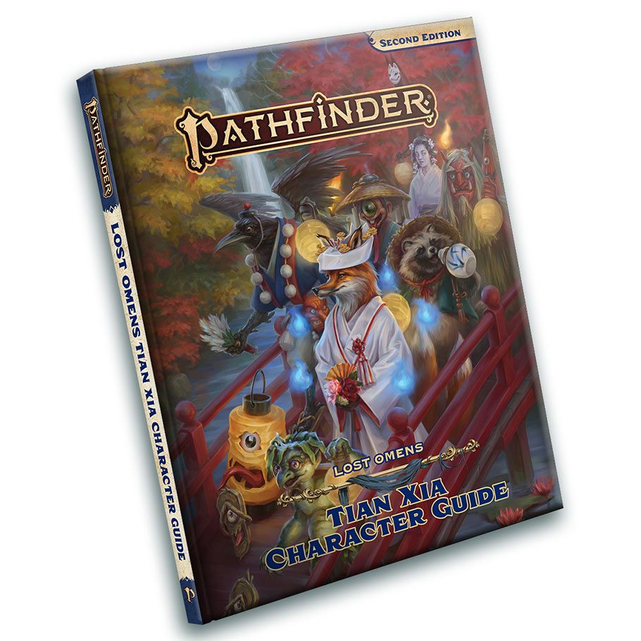 PZO13002-HC Pathfinder 2E Lost Omens Tian Xia Character Guide Books