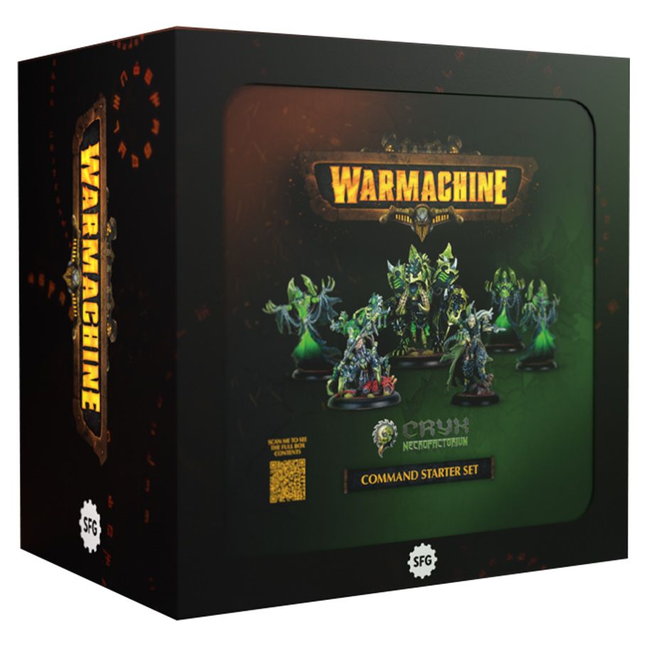 STEIKCRX055 Warmachine Cryx Necrofactorium Command Starter Miniature Game