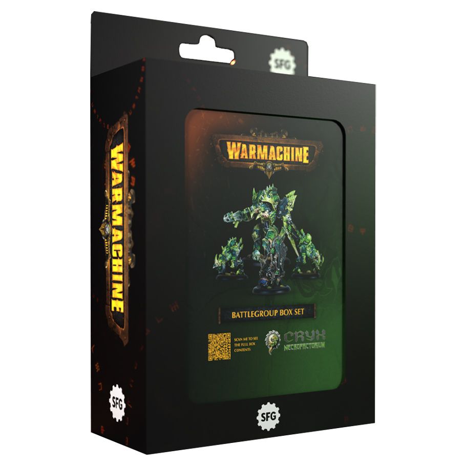 STEIKCRX062 War Machine Cryx Necrofactorium Battlegroup Box Miniatures