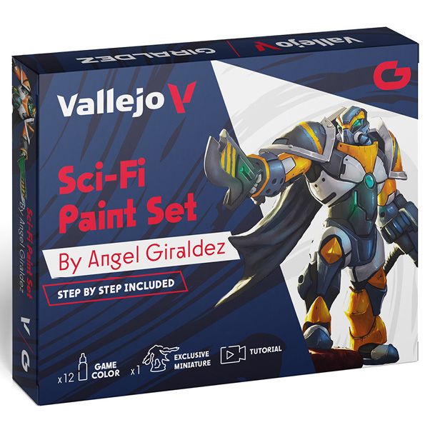 Game Color Angel Giraldez Sci-Fi Paint Set