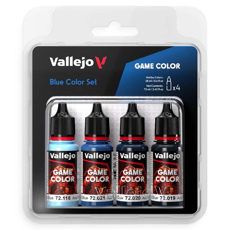 Game Color Paint Set, Blue