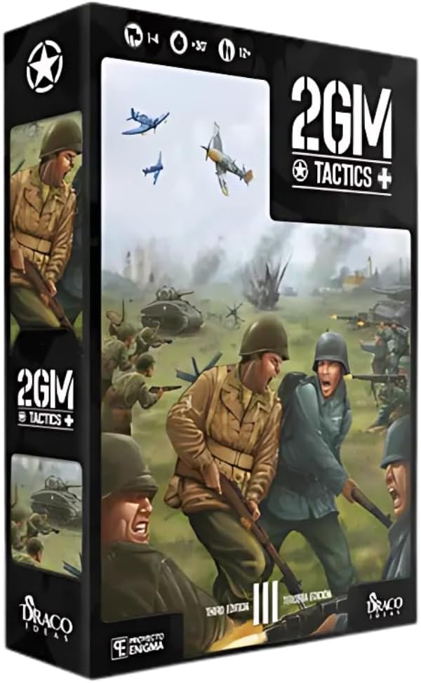 DCI06000 2GM Tactics Board Game - Deluxe 3rd Edition