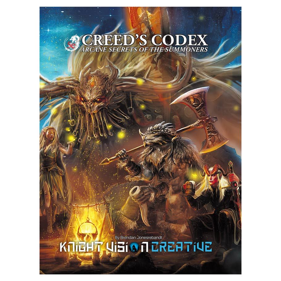 GMGKVC01100 D&D 5E Creeds Codex Arcane Secrets of The Summoners Role Playing Games