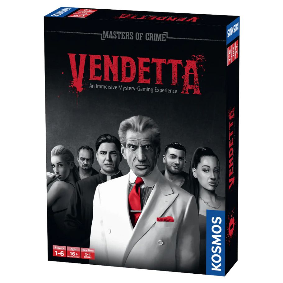 Masters of Crime Vendetta Board Game