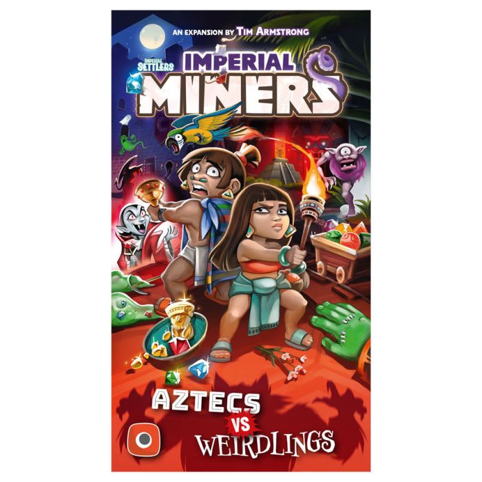 Imperial Miners Aztecs Vs Weirdlings Board Game