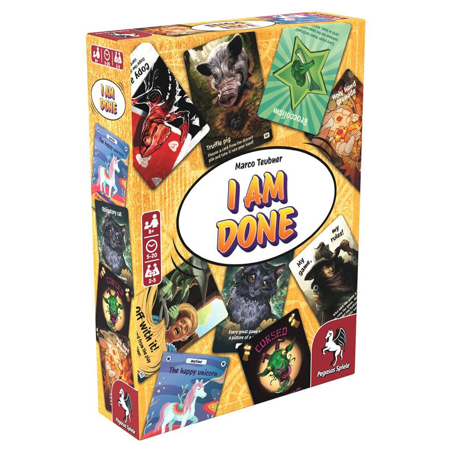 PES18290E I Am Done Board Game