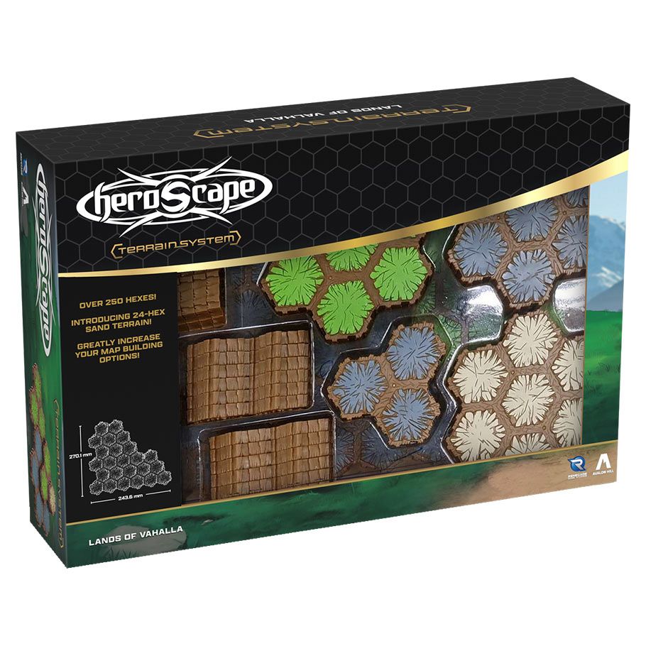 REN02700 Heroscape Lands of Valhalla Terrain Expansion Board Game