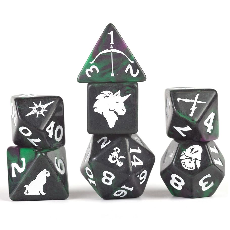 SDZ200220 D&D Adventure Legend of Drizzt Dice Game
