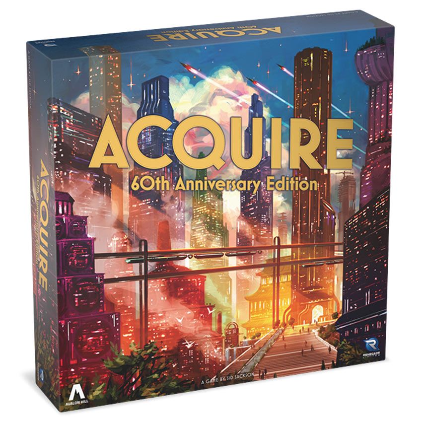 REN02711 Acquire 60th Anniversary Edition Board Game