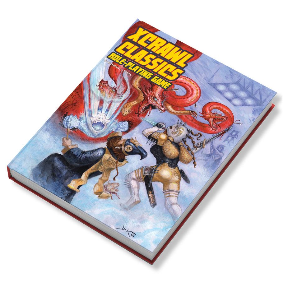 GMGXCC1 Xcrawl Classics Core Rulebook Role Playing Games