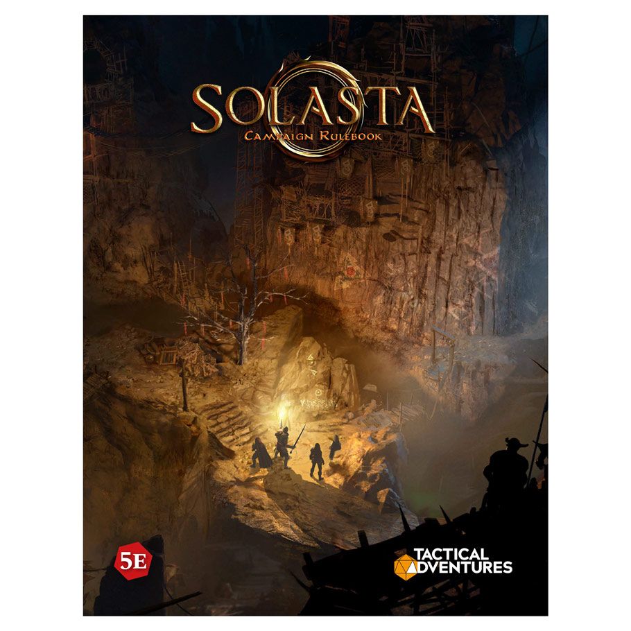 MUH172V001 D&D 5E Solasta Campaign Rulebook Role Playing Games