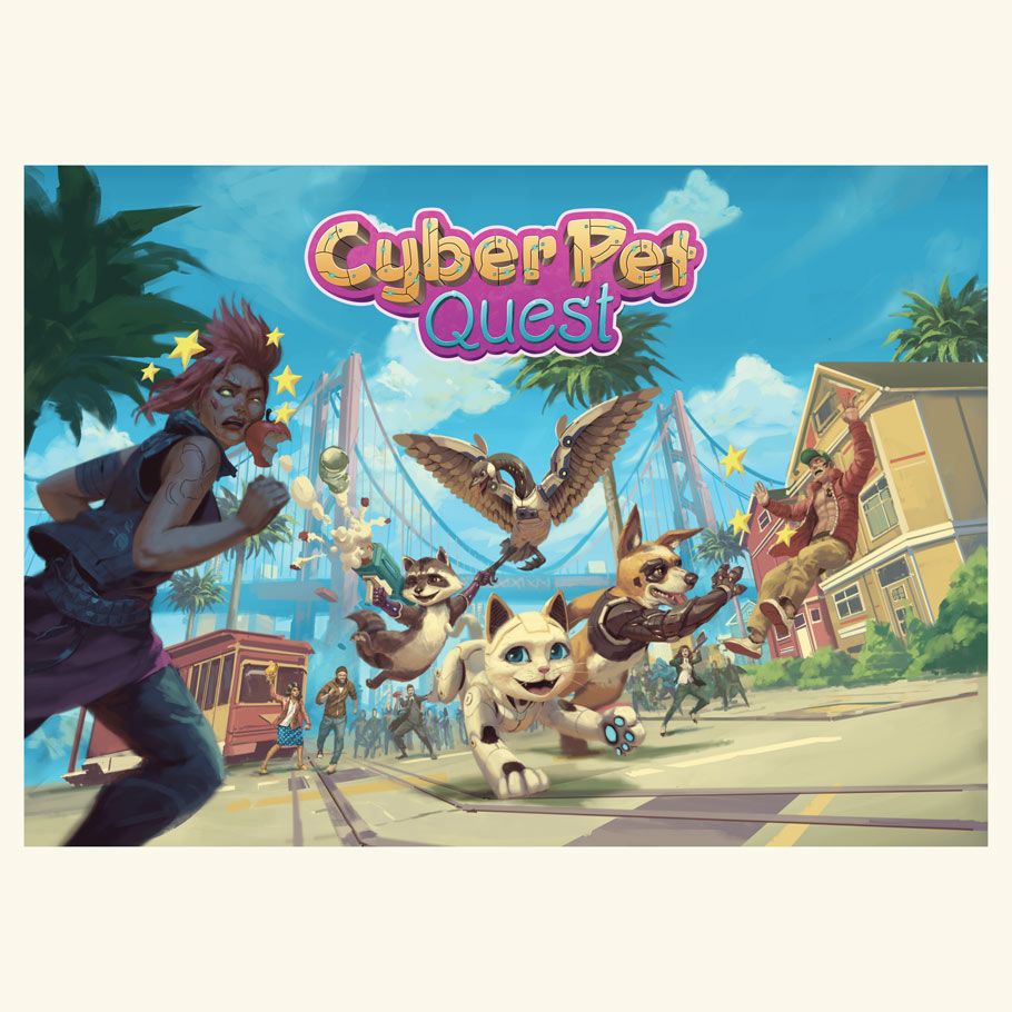 DAG0301 Cyber Pet Quest Board Games