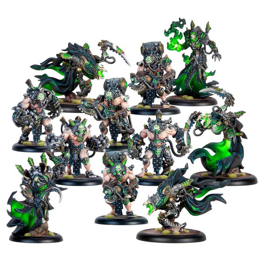 Warmachine - Cryx Necrofactorium Auxiliary Expansion Miniatures
