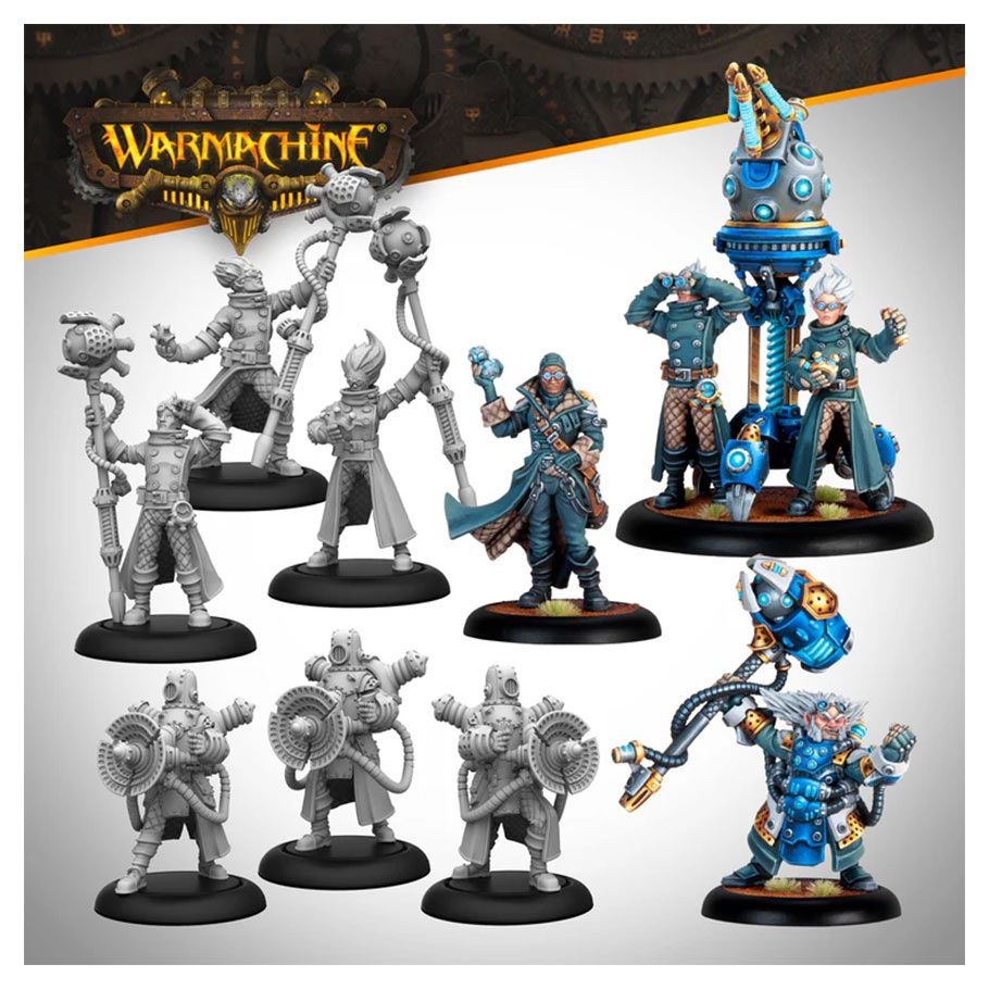 STEIKCGN021 Warmachine - Cygnar Storm Forge Cadre Miniatures