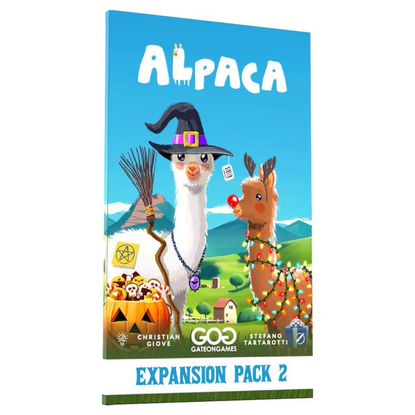 Picture of Pegasus Spiele PESPRM002 Alpaca Holiday Mini Expansion Board Game