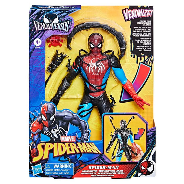 HSBG0728 Spider Man Liquid Figure - 4 Piece