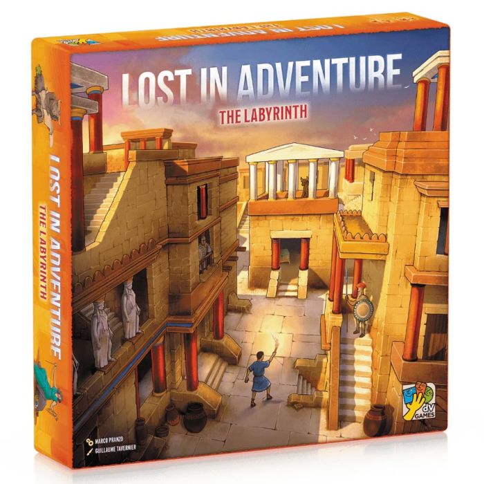 DVG9063 Lost in Adventure - The Labyrinth Board Game