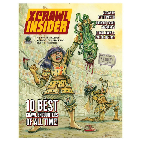 Picture of Goodman Games GMGXCC5 No.1 X-Crawl Classics Insider Paperback Book