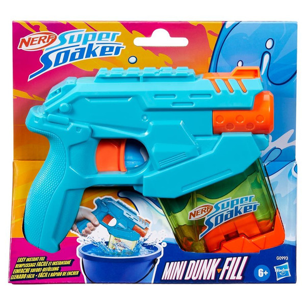 HSBG0993 Nerf Super Soaker Mini Dunk-Fill Toy - Pack of 6
