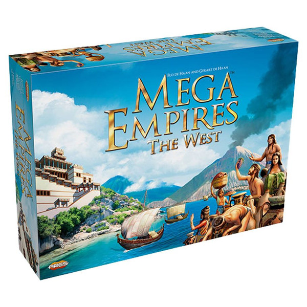 Picture of Ares Games AREMEEM001 Mega Empires the West Board Game