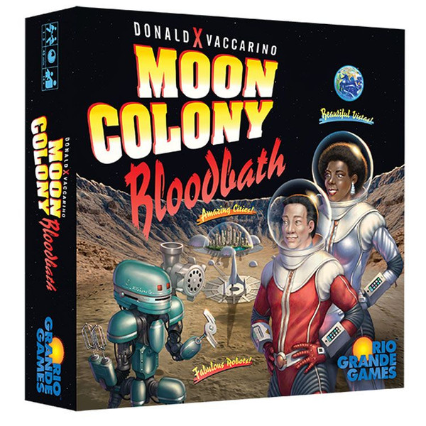 RIO647 Moon Colony Bloodbath Board Game