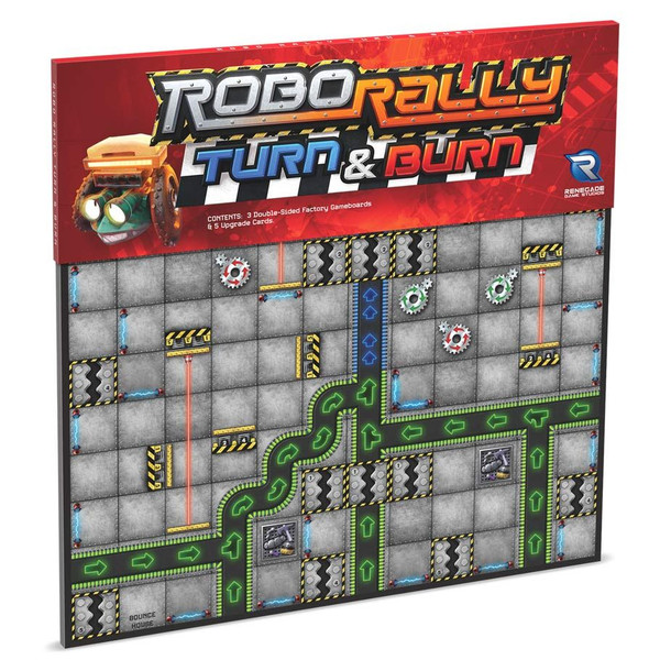 Picture of Renegade Game Studios REN02750 Robo Rally Turn & Burn Expansion Board Game